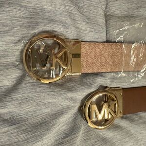 Michael Kors reversible belt, sold separately